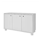 Balcão Escritório Multiuso 3 Portas Multimóveis Cr25103 Branco