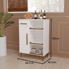 Balcão Eslovênia Branco - Passe Bem Móveis