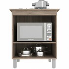 Balcão Espaço Forno Off White E Carvalho J Carvalho Móveis