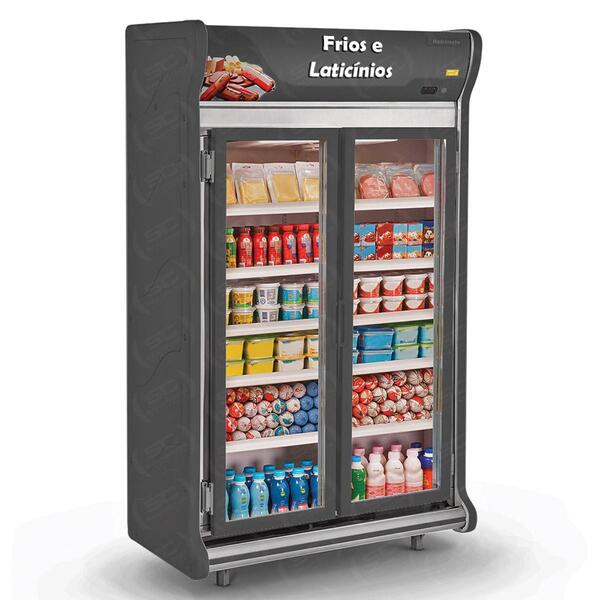 Balcão Expositor Auto Serviço Frios E Laticínios 2 Portas, As