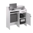 Balcão Farmácia Petshop Recepção De Loja Com Gaveta