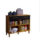 Balcão Fênix 02 Portas Arte Móveis Freijó/grafite