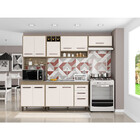 Balcão Flex Com 3 Portas E 2 Gavetas Sem Tampo Barcelona Cor