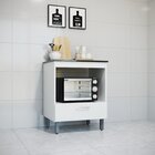 Balcão Forno Com Tampo 86,5cm X 70cm X 53,5cm Branco