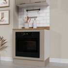 Balcão Forno De Embutir 80cm Com Tampo E Rodapé Ipanema Cabec