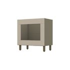 Balcão Forno De Embutir Com Tampo Cooktop 100% Mdf Aurora Esp