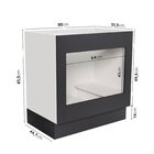 Balcão Forno De Embutir Sem Tampo Com Rodapé Ipanema Cabecasa