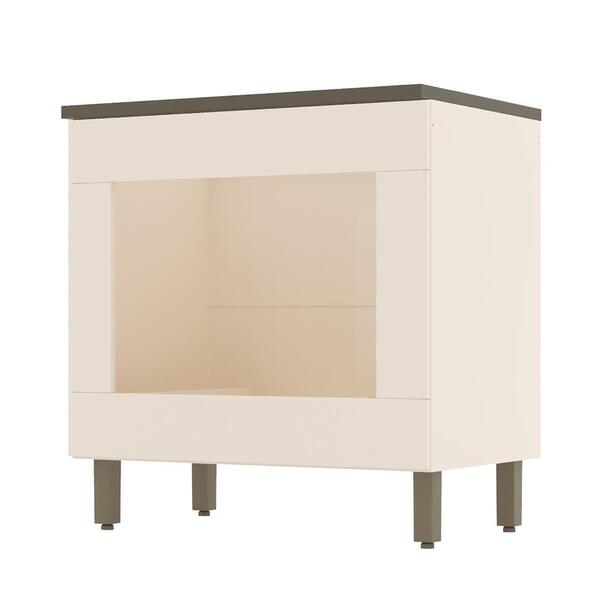 Balcão Forno Embutir Connect Com Tampo Cooktop - Móveis Henn