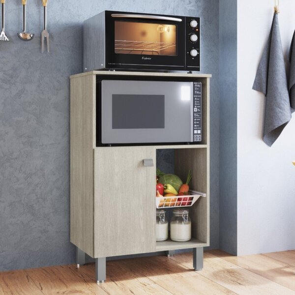 Balcão Fruteira 1 Porta 1 Cesta Grigio