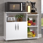 Balcão Fruteira Armário Branco Armazenamento Kitchen