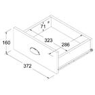 Balcão Fruteira Galão Água Ditália Ba-130