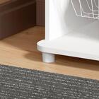 Balcão Fruteira Multiuso Ditália Mf-245 Branco/preto