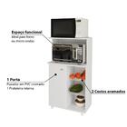 Balcão Fruteira Para Microondas, 2 Cestos E 1 Porta Bf3207 Br