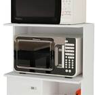 Balcão Fruteira Para Microondas, 2 Cestos E 1 Porta Bf3207 Br