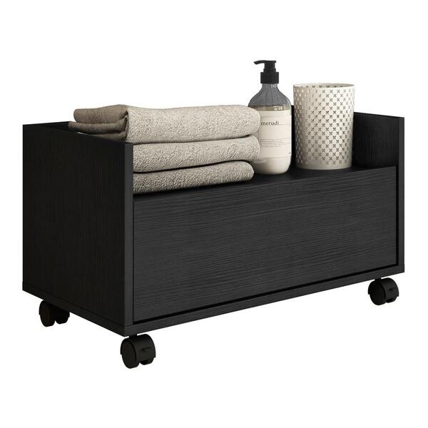 Balcão Gabinete Banheiro Com Rodízios 80cm Multimóveis V2608