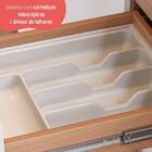 Balcão Gabinete Bárbara 1200mm Para Pia 2 Portas Freijó E Bra