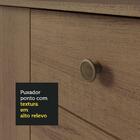 Balcão Gabinete Com Pia 3 Portas E 2 Gavetas 105cm Rustic Gou