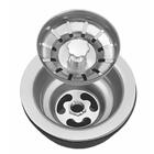 Balcão Gabinete Com Pia Inox 150cm 3 Portas 1 Gaveta Dakota C