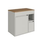 Balcão Gabinete De Banheiro Suspenso 60 Bangladesh Com 1 Port