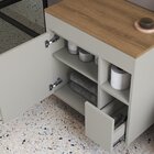 Balcão Gabinete De Banheiro Suspenso 60 Bangladesh Com 1 Port