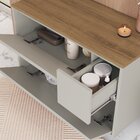 Balcão Gabinete De Banheiro Suspenso 80cm Com 2 Portas E 1 Ga