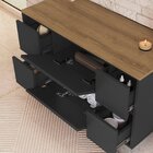 Balcão Gabinete De Banheiro Suspenso 88,4 Com 2 Portas E 4 Ga