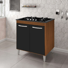 Balcão Gabinete De Cozinha Para Fogão Cooktop Jade 4 Bocas Mo