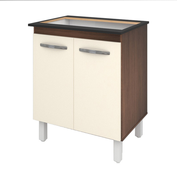 Balcão Gabinete De Cozinha Para Fogão Cooktop Jade 5 Bocas Mo