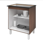 Balcão Gabinete De Cozinha Para Fogão Cooktop Jade 5 Bocas Mo