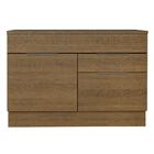 Balcão Gabinete De Pia 120 Cm 1 Portas E 2 Gavetas (com Tampo