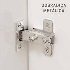 Balcão Gabinete De Pia 150 Cm Para Cozinha Isabel - Branco E