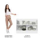 Balcão Gabinete De Pia Armário De Cozinha 100% Mdf 120 Cm 2 P