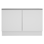 Balcão Gabinete De Pia Armário De Cozinha 120 Cm 2 Portas Bra