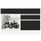 Balcão Gabinete De Pia Armário De Cozinha 120 X 60 Cm 1 Porta