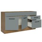 Balcão Gabinete De Pia Cozinha 150 Cm 2 Portas E 2 Gavetas (s