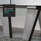 Balcão Gabinete De Pia Cozinha 3 Portas 1 Gaveta Com Pés Cinz