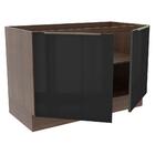 Balcão Gabinete De Pia Madesa Lux 120 Cm 2 Portas - Rustic/pr