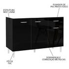 Balcão Gabinete De Pia Para Cozinha 120cm 3 Portas Classic Z4