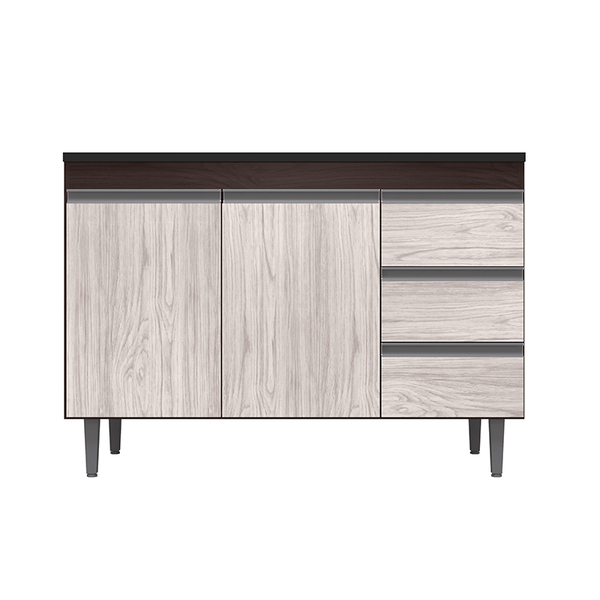 Balcão Gabinete De Pia Sem Tampo 3 Gavetas 2 Portas Andréia 1