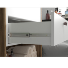 Balcão Gabinete Para Banheiro 60cm Com 02 Gavetas Gael B06 Br