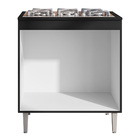 Balcão Gabinete Para Cooktop Cozinha Andréia 4/5 Bocas Com Ta