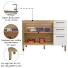 Balcão Gabinete Para Pia 1,20m Versalhes Kit's Paraná