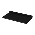 Balcão Gabinete Para Pia 80cm 2 Portas Com Tampo Belize Cinza