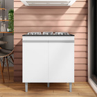 Balcão Gabinete Pia Andréia Sem Tampo 120cm E Armário Para Co