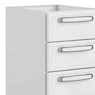 Balcão Gaveteiro Evidence Aço 4 Gavetas 7019 Branco - Bertoli