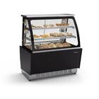 Balcão Gelopar Vitrine Neutra 110 Cm Preto Mgsw-110 Md