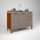 Balcão Gold 1.58 Cinamomo/connect - Vitamov