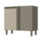 Balcão Henn 1 Porta Sem Tampo Connect C68