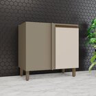 Balcão Henn 1 Porta Sem Tampo Connect C68