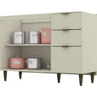 Balcão Henn 2 Portas 3 Gavetas 120cm Essência C558